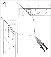 Leaf-guard - Corners