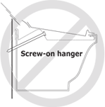 Screw on Hanger